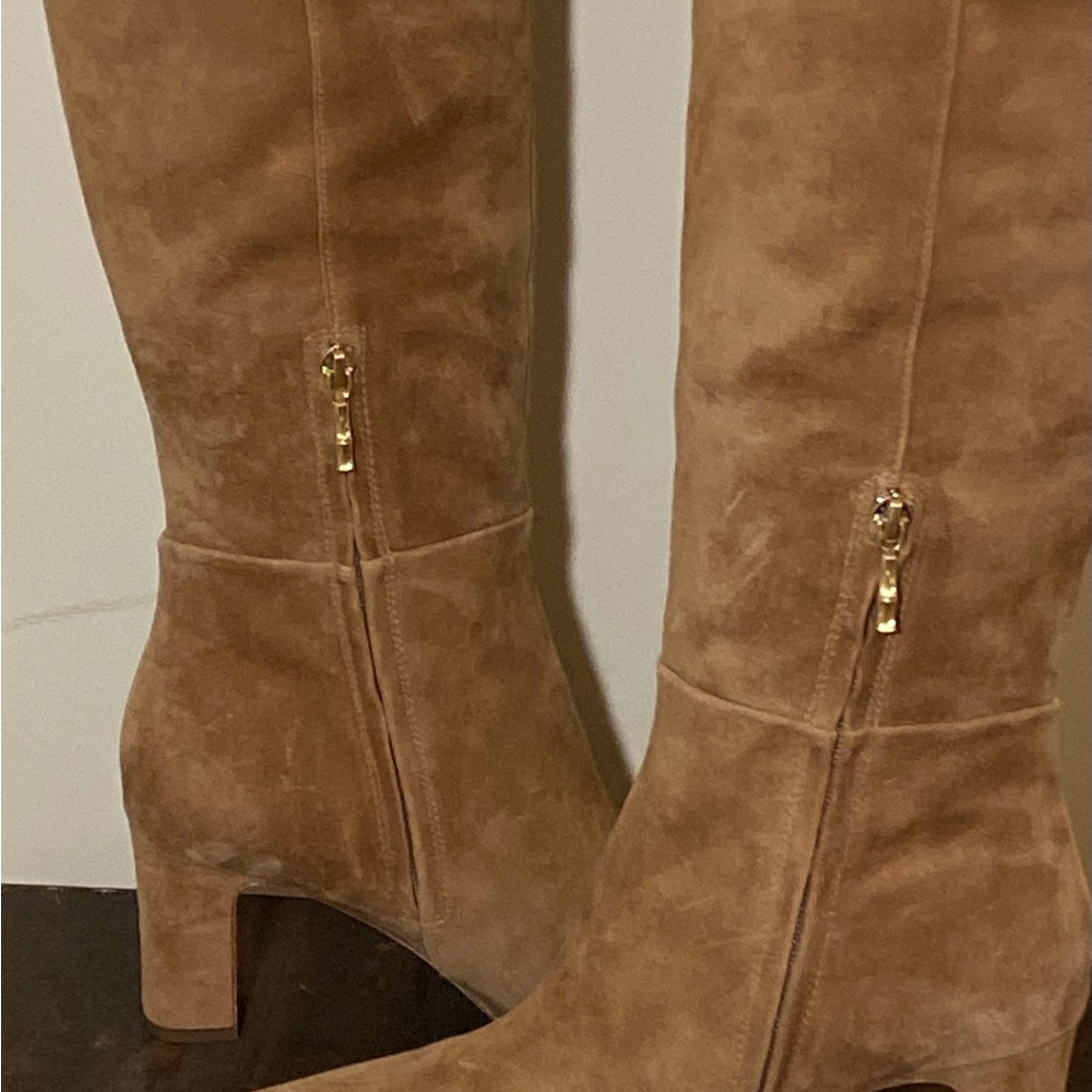 J MCLAUGHLIN Suede Tall Knee High Boots Size 8 - Picture 2 of 6